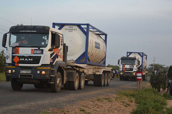 Tullow resumes oil exploration, trucking