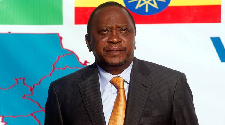 Kenyan president rebukes Theresa May on last day of Africa trip