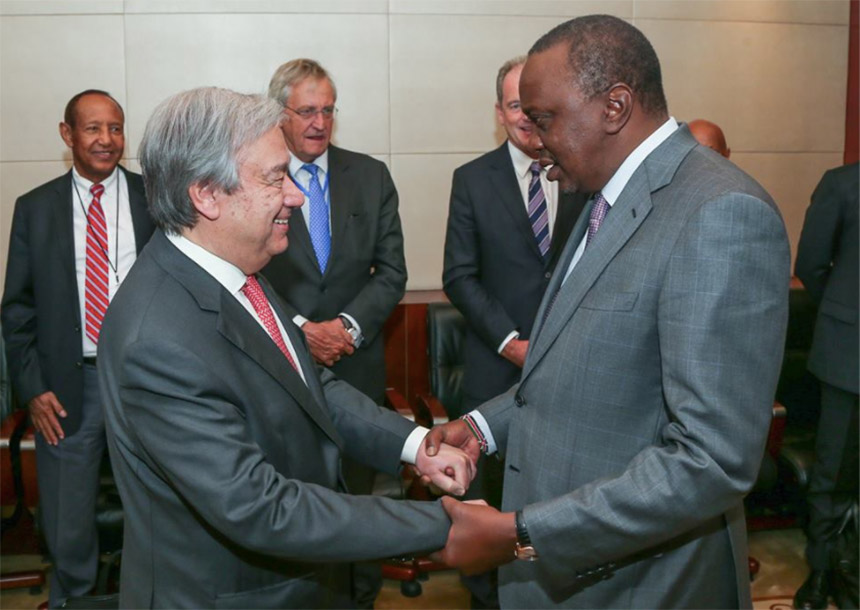 President Kenyatta Accorded UN’s Young People’s Agenda Global Champion