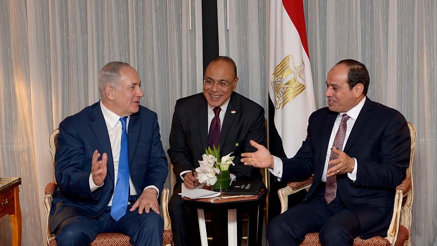 Egypt’s Sisi meets with European Council president in New York