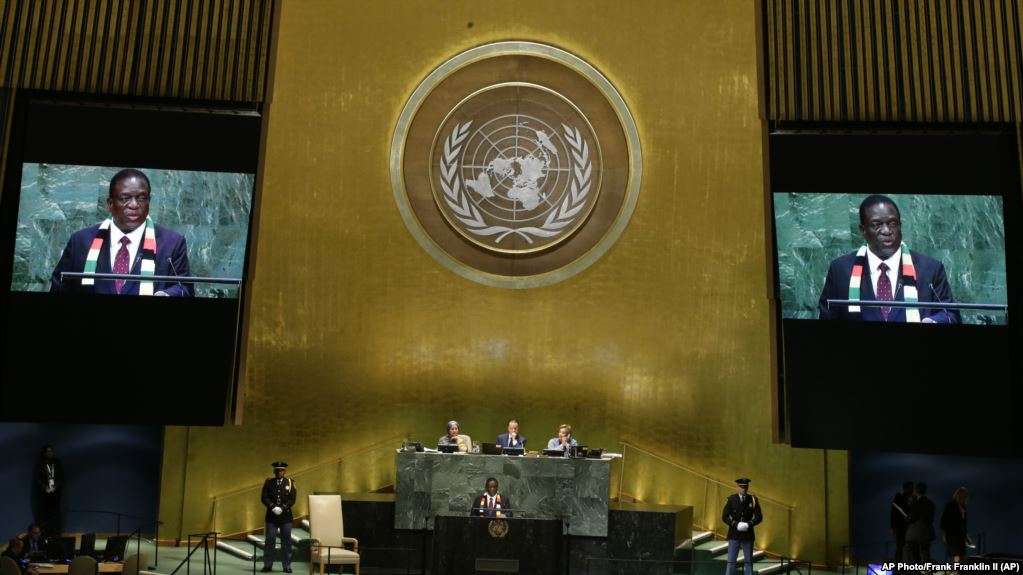 Zimbabwe President Address UN Assembly – Full Speech