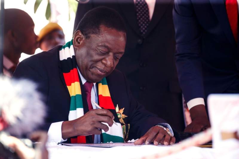 Zimbabwe’s President Emmerson Mnangagwa unveils new cabinet