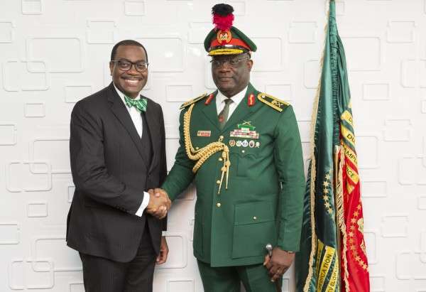 Nigerian Defence Academy Confers Honors on African Development President Akinwumi Adesina