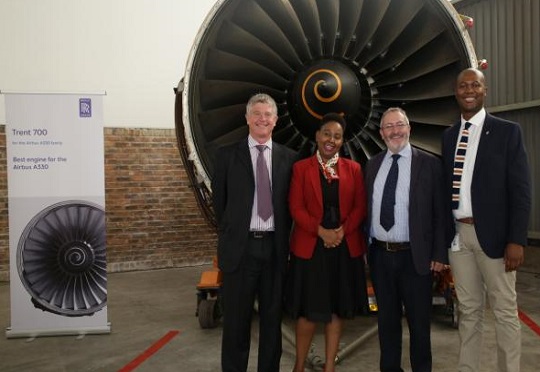 Rolls-Royce launches engine storage facility in Johannesburg