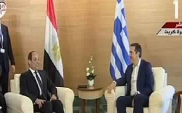 Egypt’s Sisi discusses investment, energy, tourism cooperation with Greek PM Tsipras