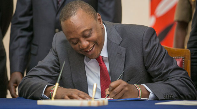 President Kenyatta signs legislation to increase revenue allocations to County Governments