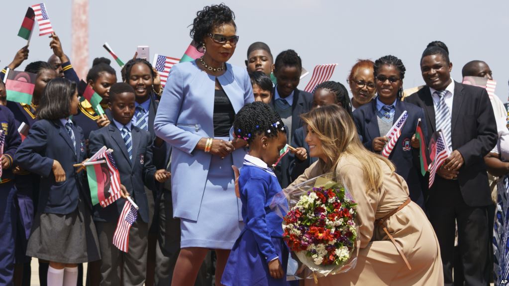 Melania Trump in Malawi, Next Stop on Goodwill Africa Tour