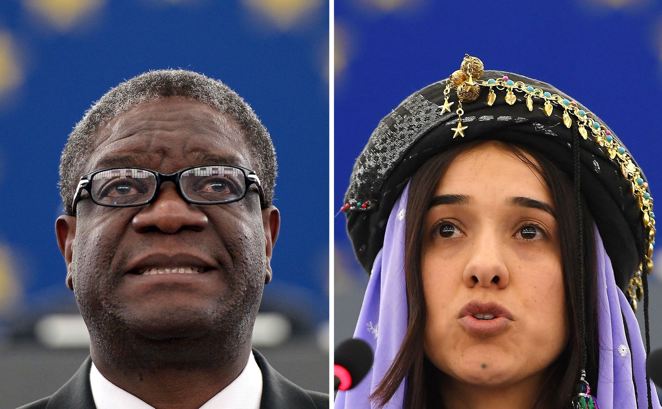 DR Congo’s Mukwege and Yazidi campaigner Nadia Murad win Nobel Peace Prize