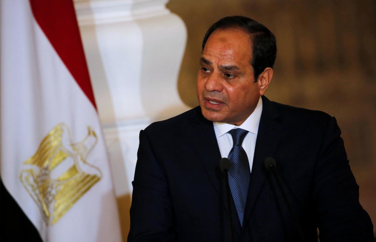 Egypt’s President Visits Saudi Pavilion