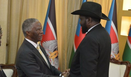 South Sudan’s Kiir, AUHIP’ Mbeki agree to join hands for peace in Sudan