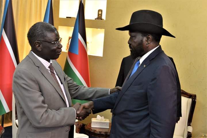 Kiir Meets Deputy SPLM-IO Leader In Juba