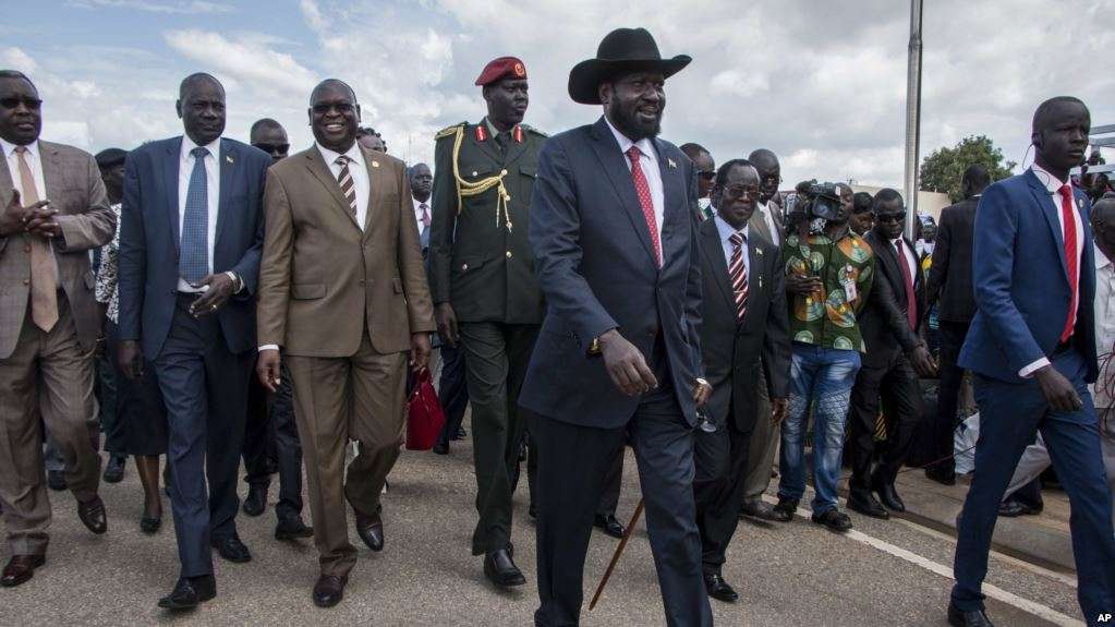 Kiir in South Africa for bilateral talks