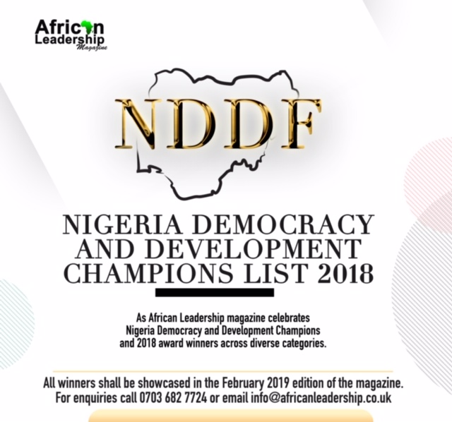 African Leadership Magazine UK Unveils An Exclusive List of Nigeria’s Agents Of Democracy And Development