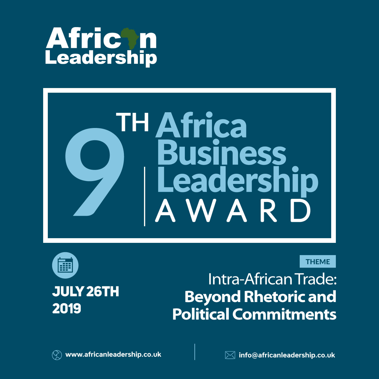 The 9th African Business Leadership Awards