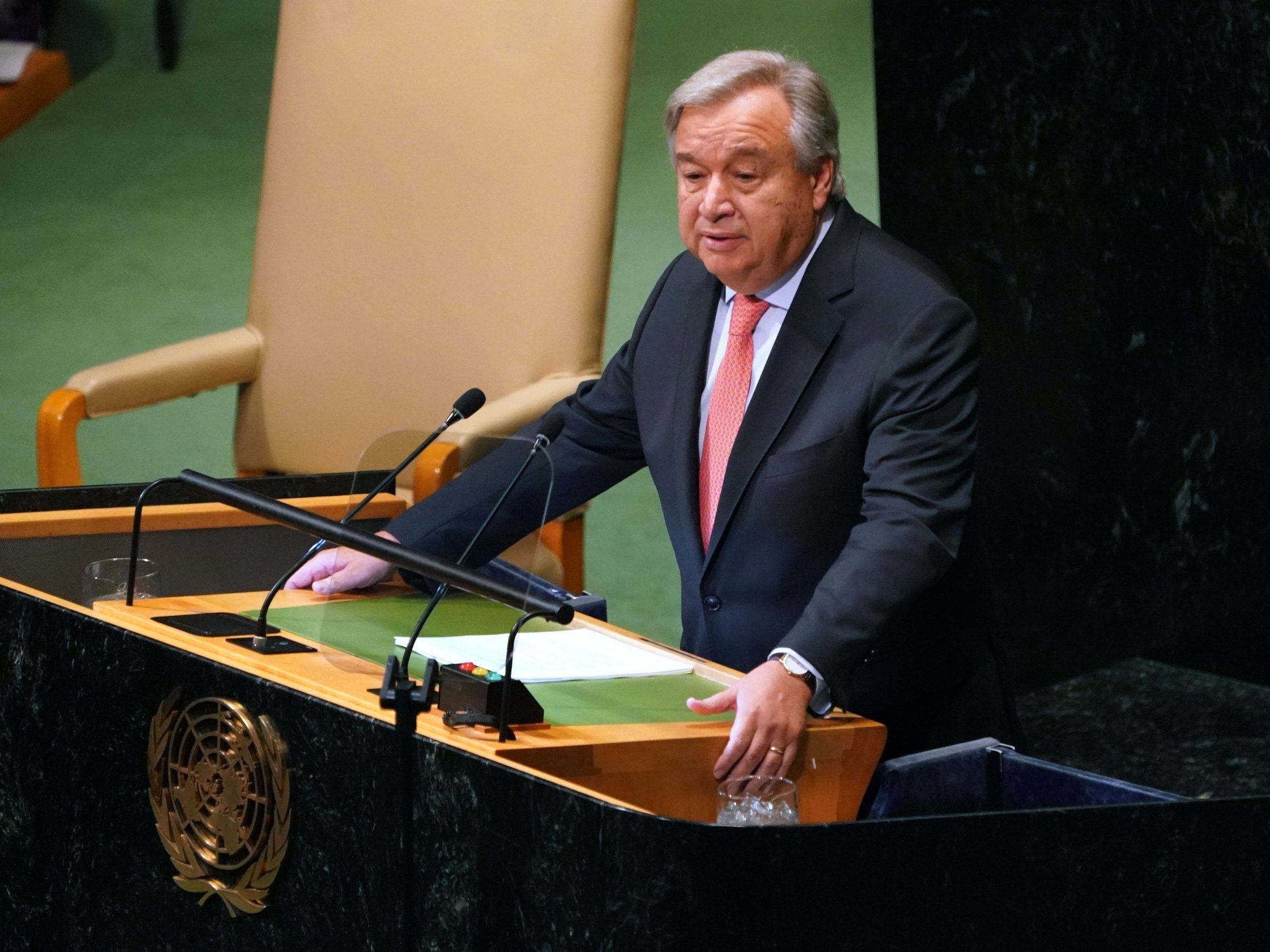 Guterres Calls for Support on Counter-terrorism Fight