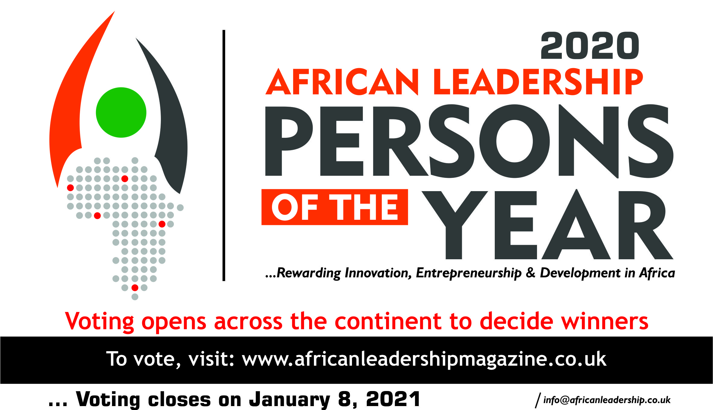 African Leadership Magazine Persons of The Year 2020