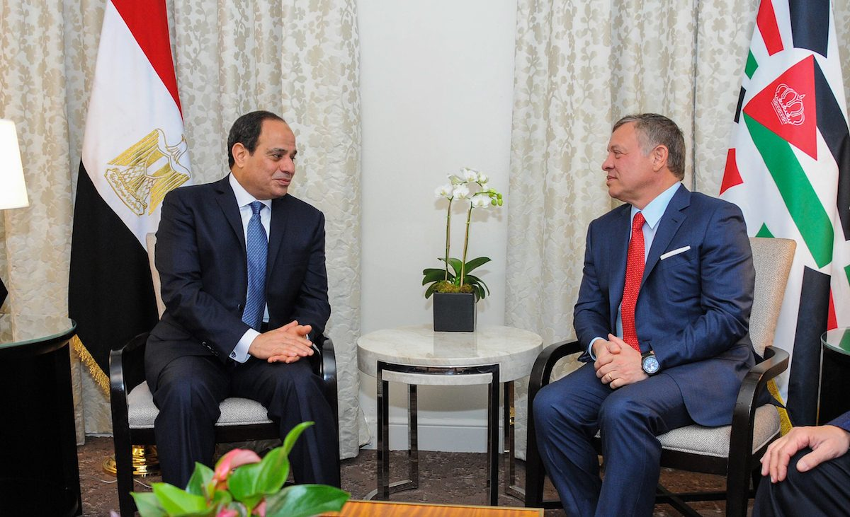 Egypt, Jordan Discuss Continued Bilateral Cooperation in Various Fields