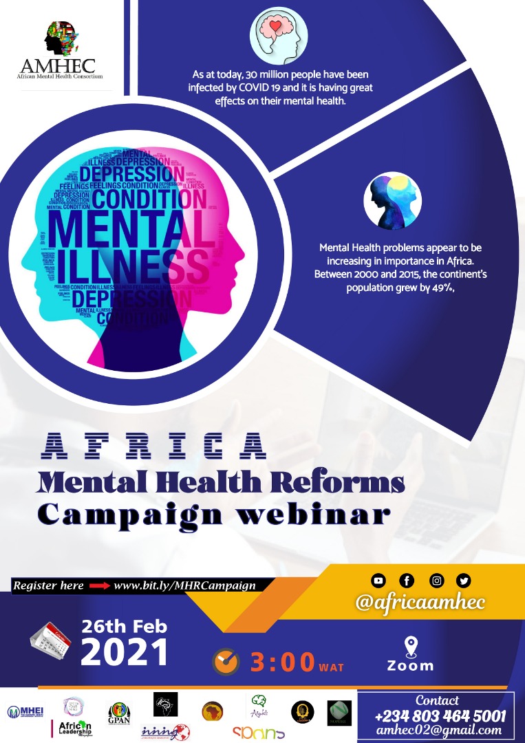 Mental Health Reforms, Literacy and Psyco-Social Support in African Communities (MHLPSSAC)