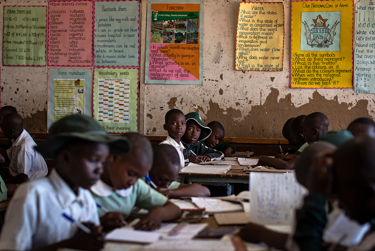 Schools Begin to Resume in Zimbabwe as Coronavirus Cases Decrease