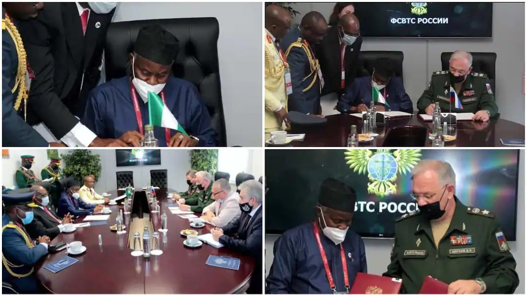 Nigeria Signs Military Cooperation Agreement with Russia
