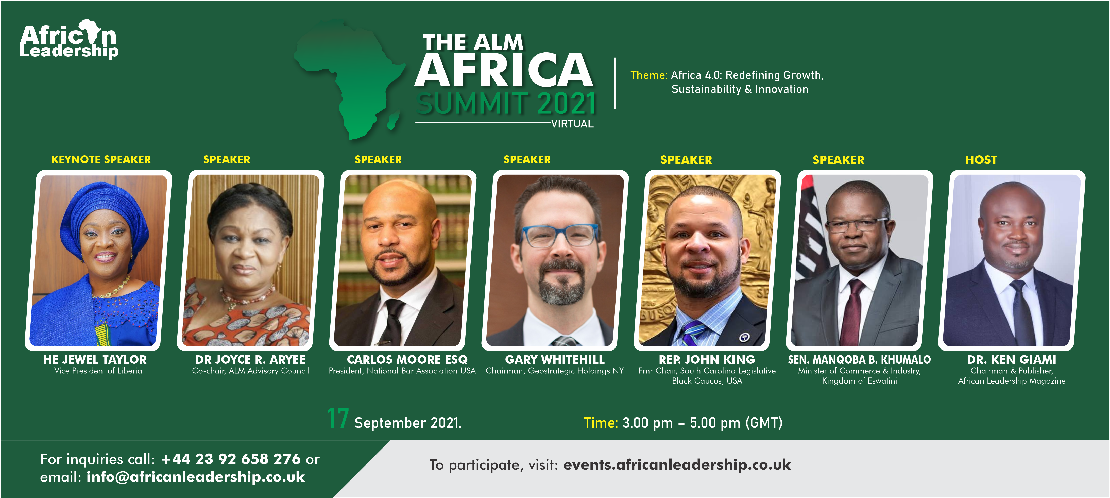 The ALM Africa Summit & African Business Leadership Awards (ABLA) – Virtual 2021