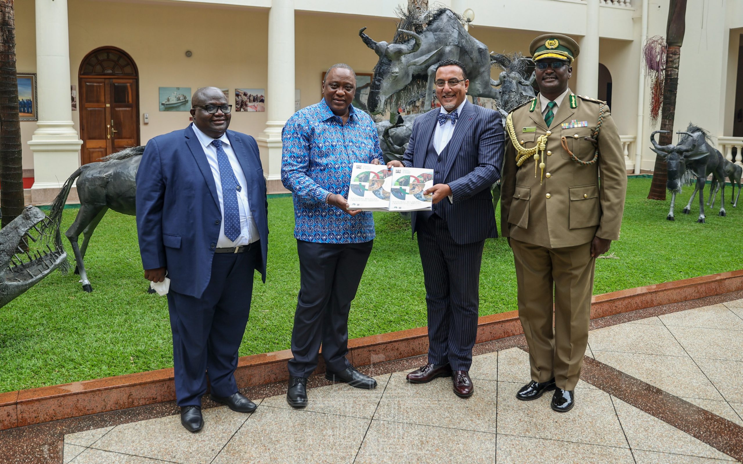 Kenyatta Applauds Ministry’s Successful Anti-Poaching Efforts