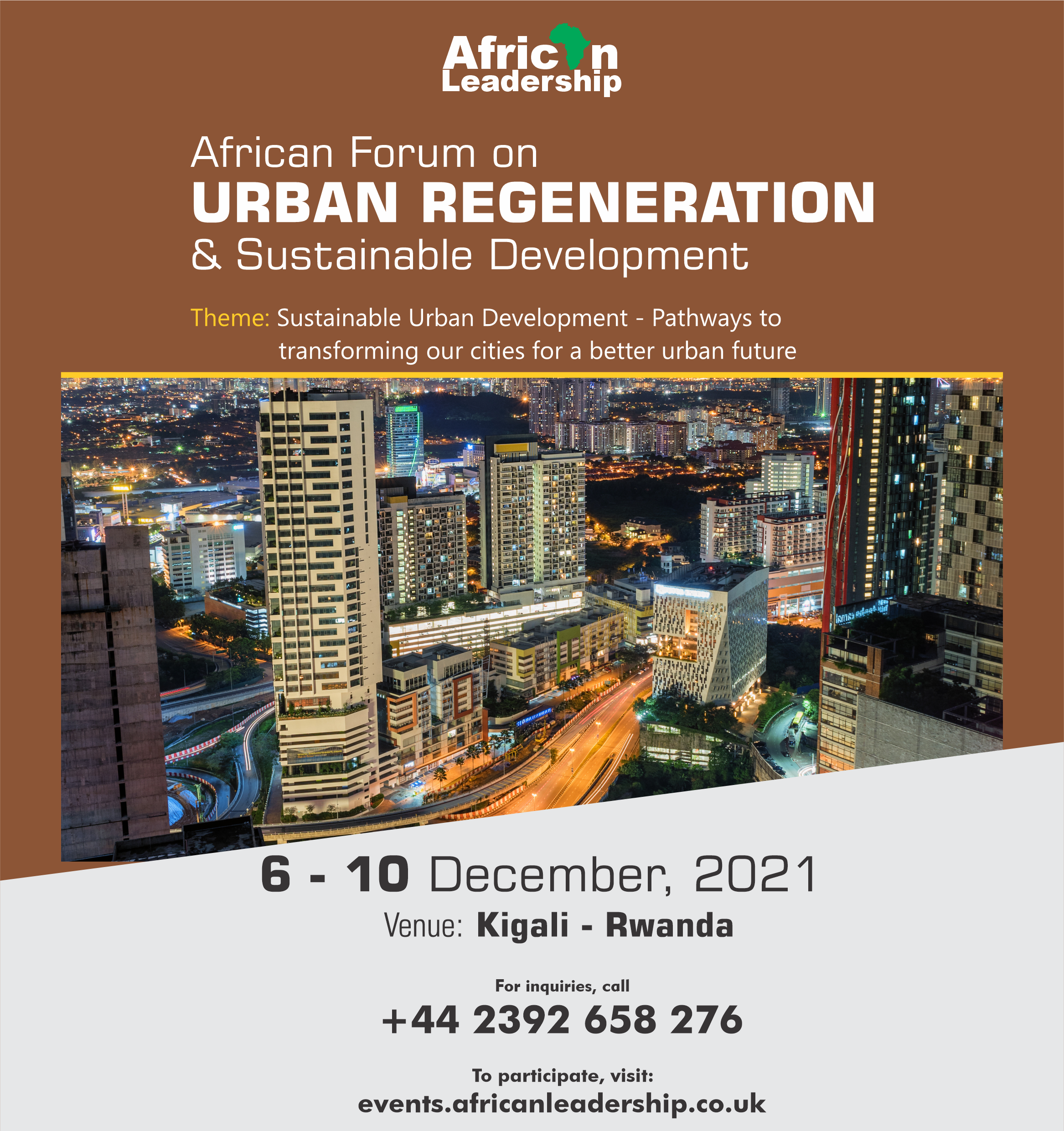 African Forum On Urban Regeneration & Sustainable Development