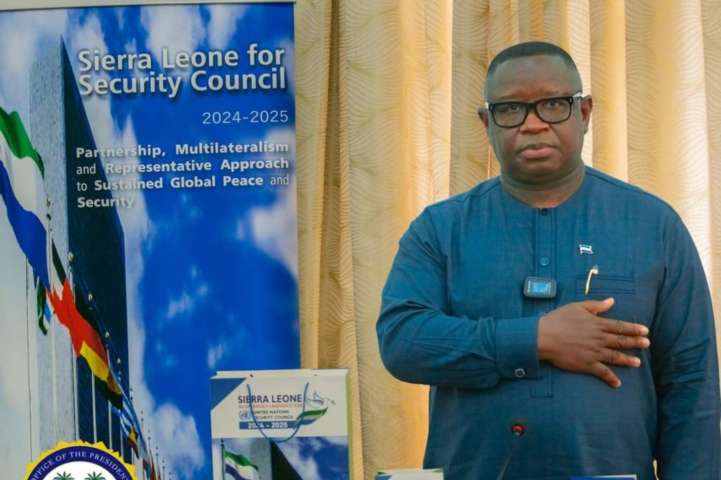 Sierra Leone launches bid for UN Security Council seat