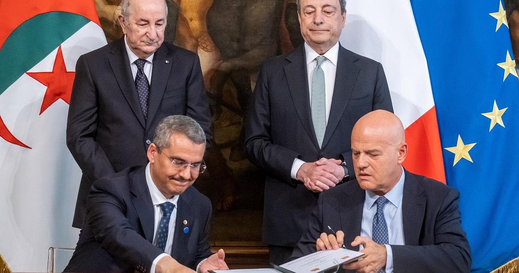 Algeria Signs New Energy Deal With Italy