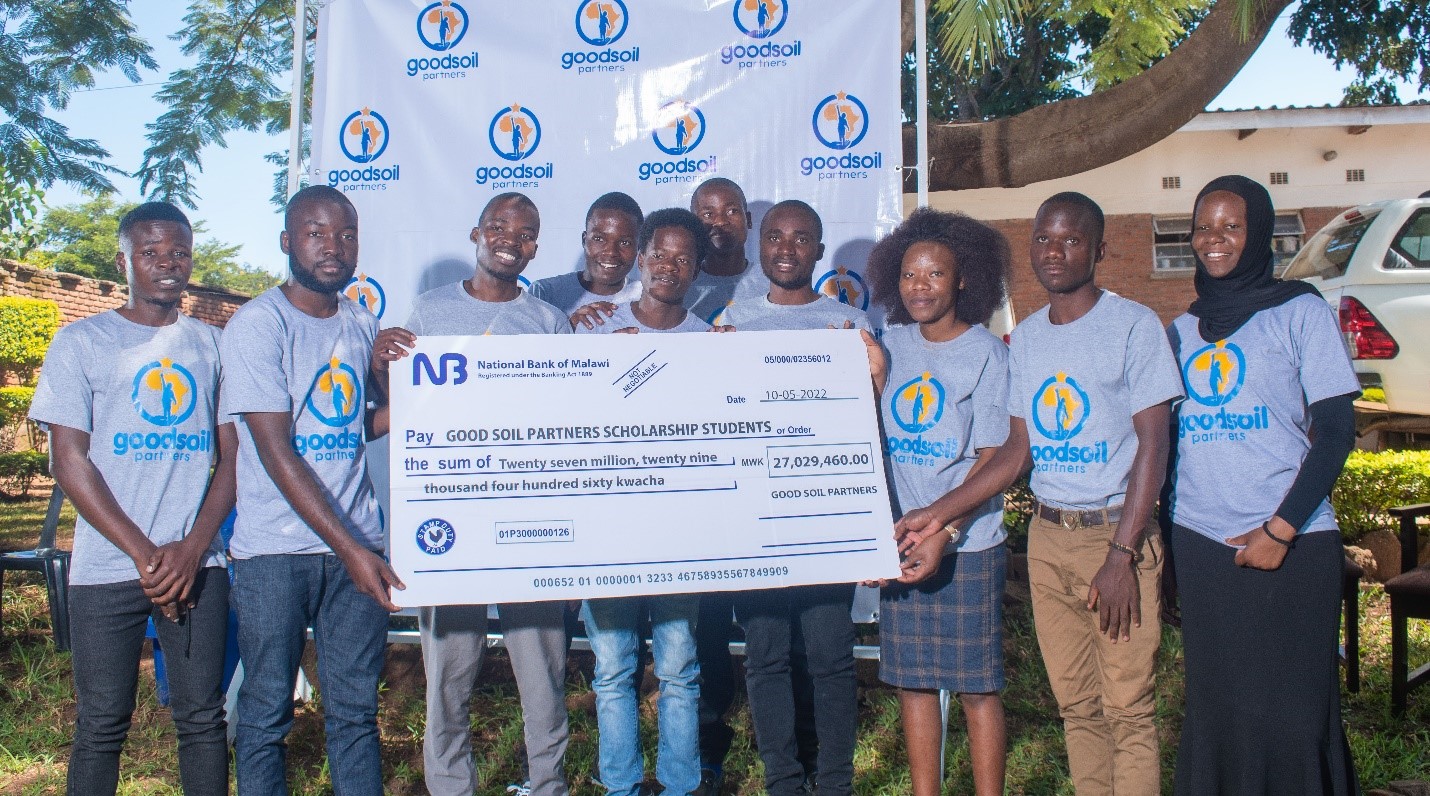 Good Soil Partners Awards Students with 27 Million Kwacha