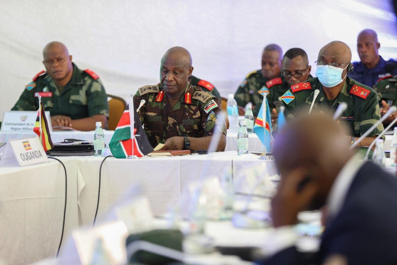 EAC Military Chiefs Hold Talks on Regional Force for Congo