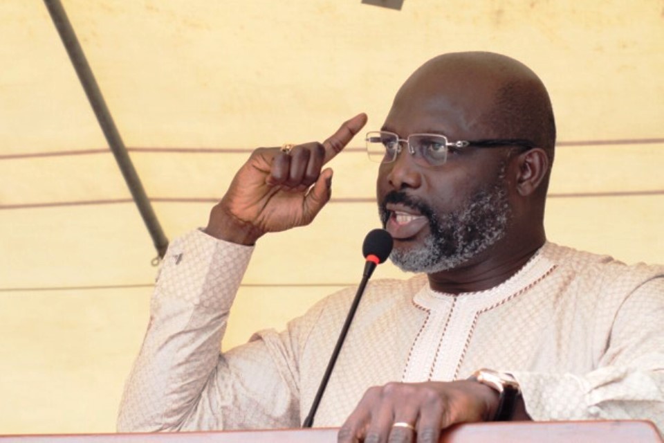 President Weah Opens Johnsonville Corridor