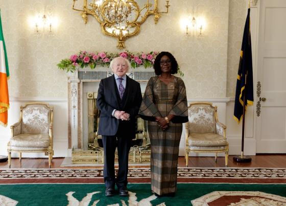 Liberia, Ireland Reaffirm Commitment to Promote Bilateral Cooperation
