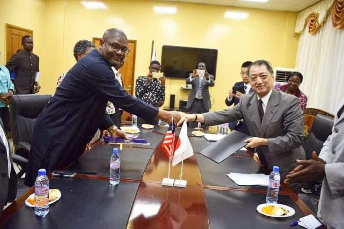 Liberia, Japanese Sign US$2.5m 9th Round of KR Food Aid 2022 Grant