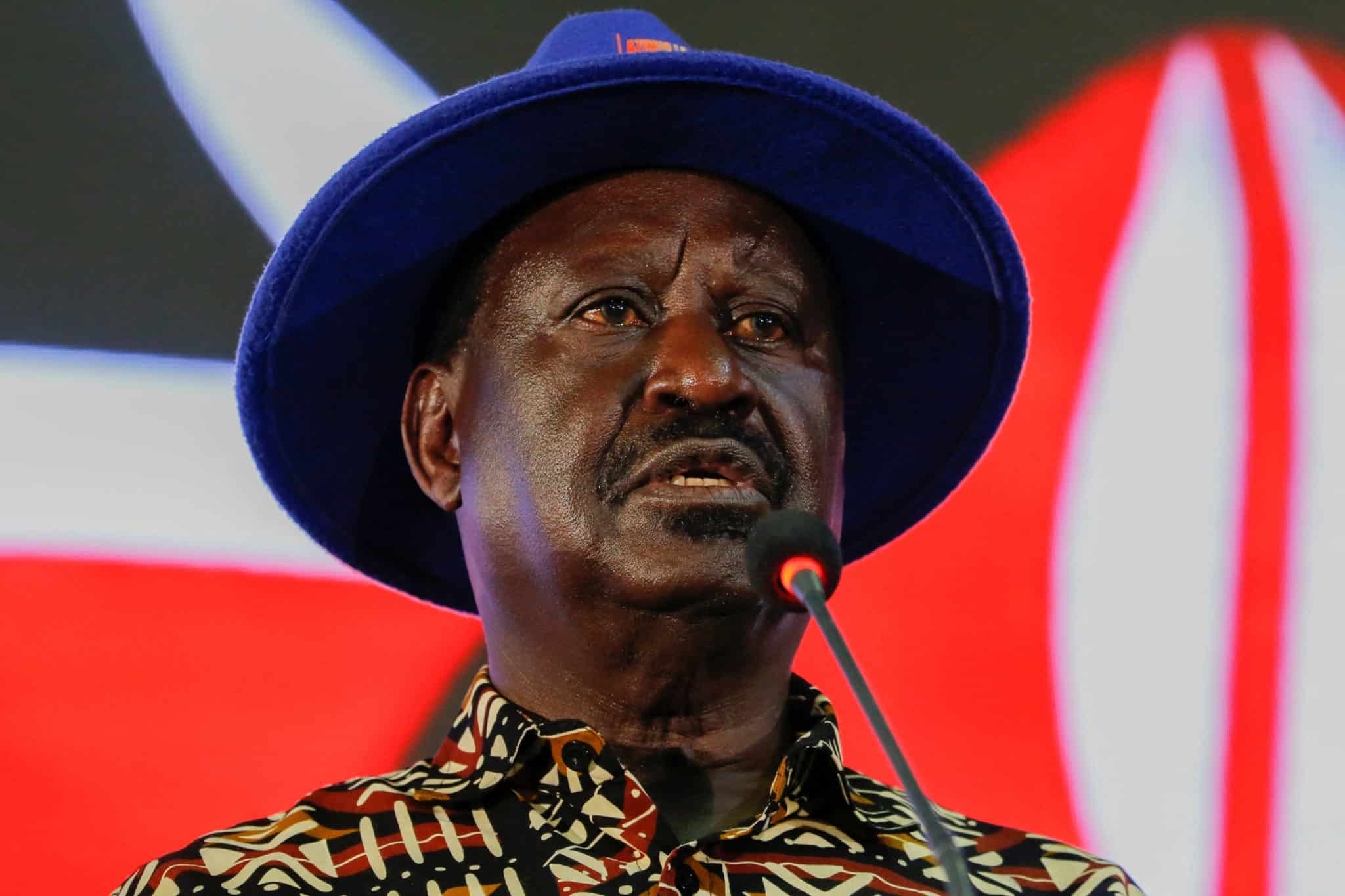 Odinga rejects Kenyan presidential election results, calls for calm