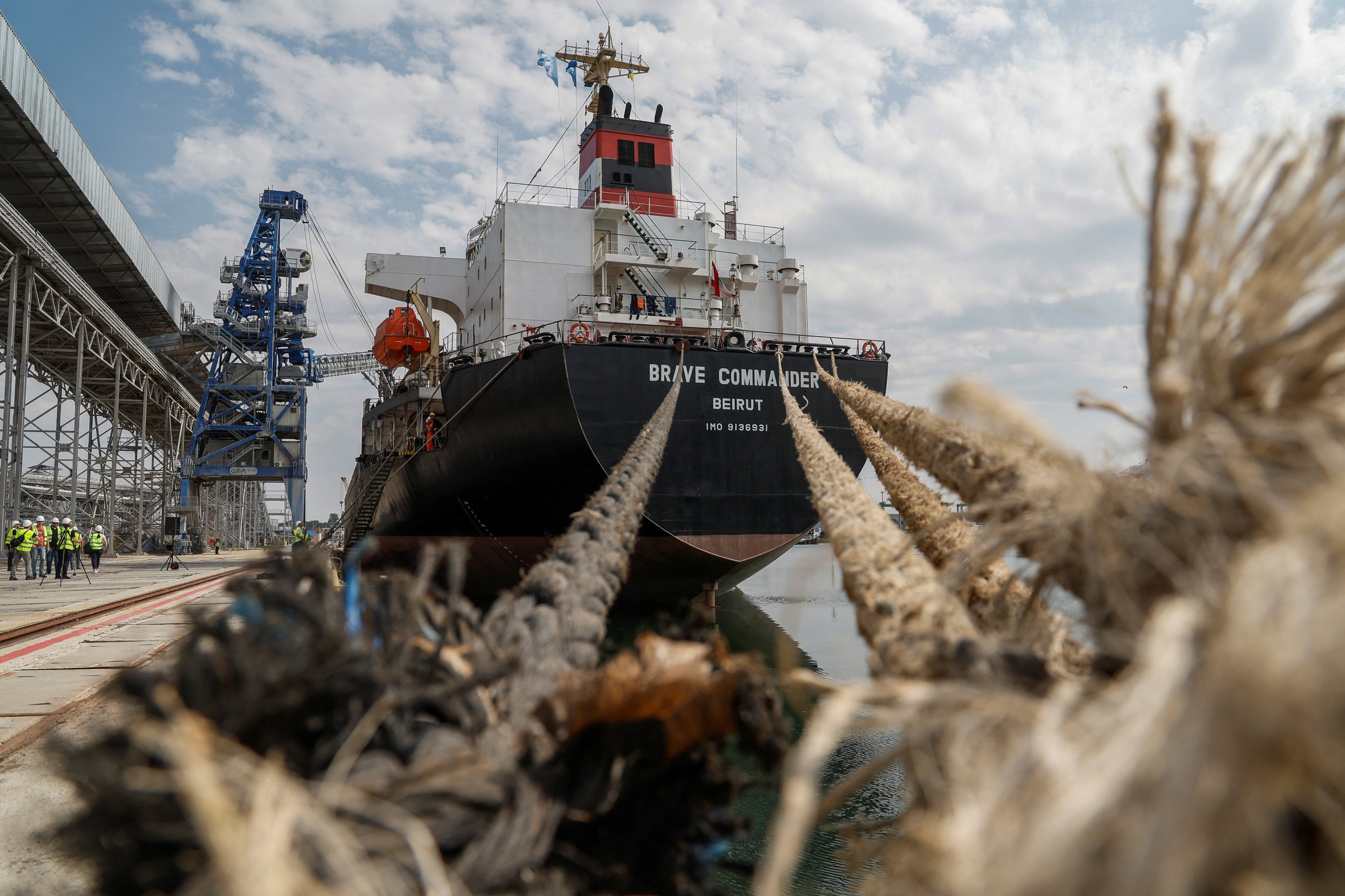 U.N.-chartered ship in Ukraine ready for journey to Africa