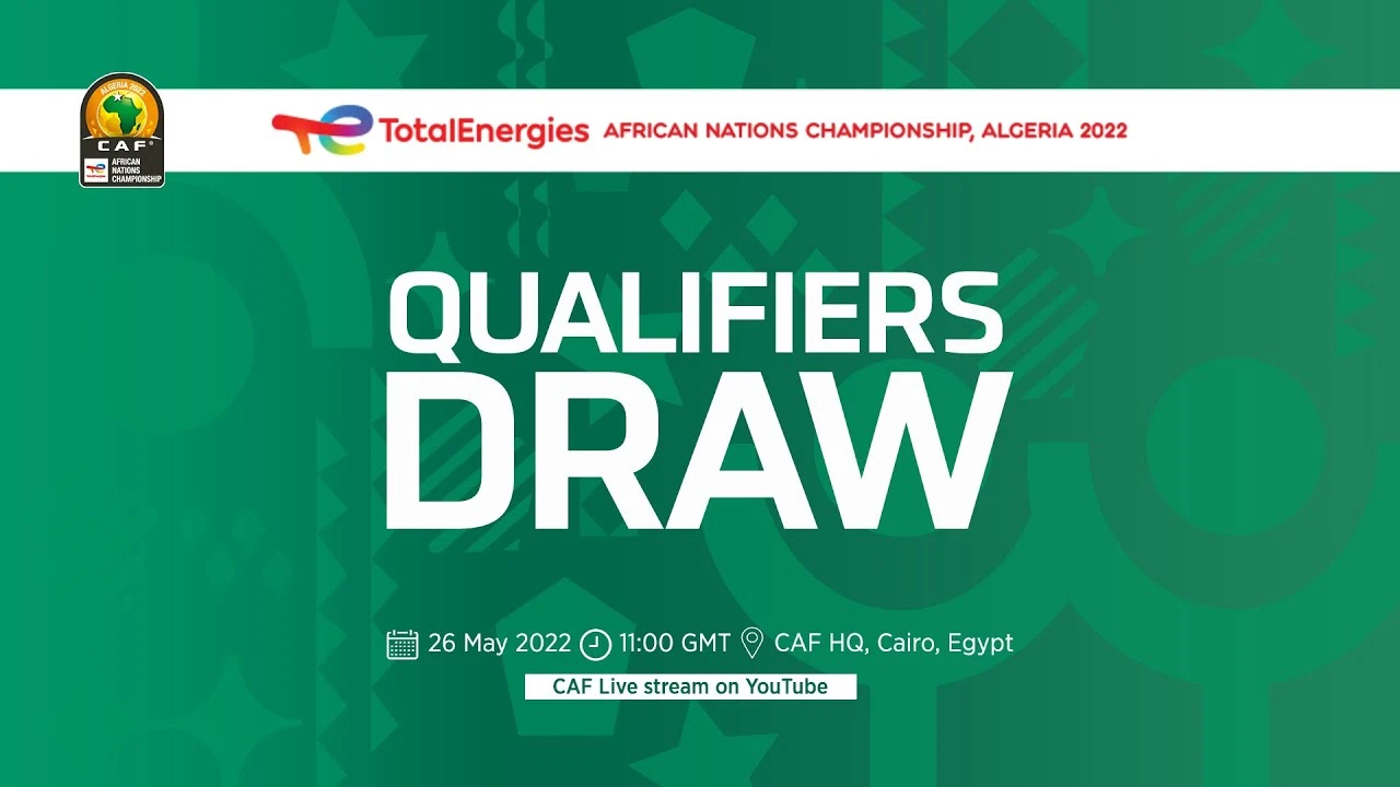 Algeria 2022: TotalEnergies CHAN final draw on 01 October, See Qualified Team