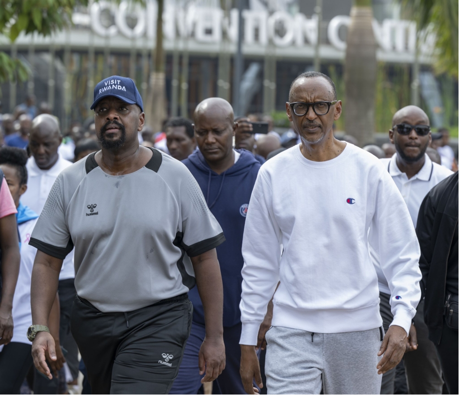 Rwanda: Kagame, Wife Attend Car-free Day