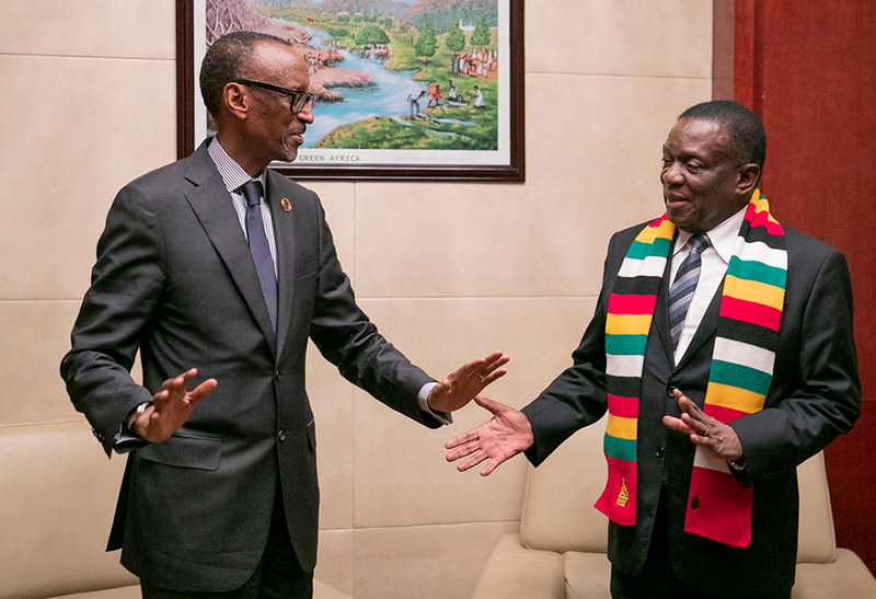 Kagame Supports Zimbabwe over $800m Rural Electrification Project