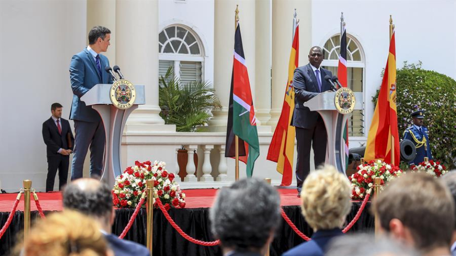 Ruto, Sanchez Holds Bilateral Talks