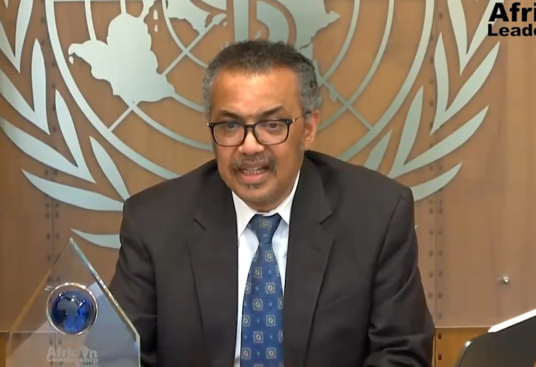 Dr. Tedros Adhanom Ghebreyesus, Director General of WHO