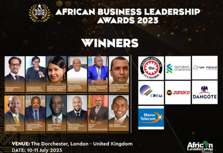 African Leadership Magazine Unveils Winners For The 13th African Business Leadership Awards (ABLA) 2023