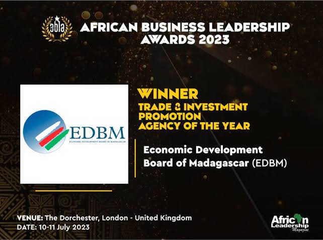 African Trade and Investment Agency of the Year Award