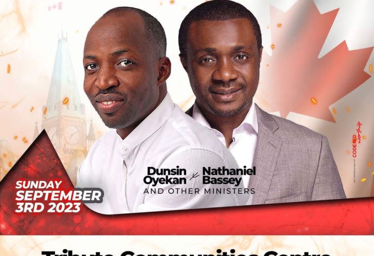 Dunsin Oyekan’s The Outpouring Canada 2023 Worship/Prayer Concert