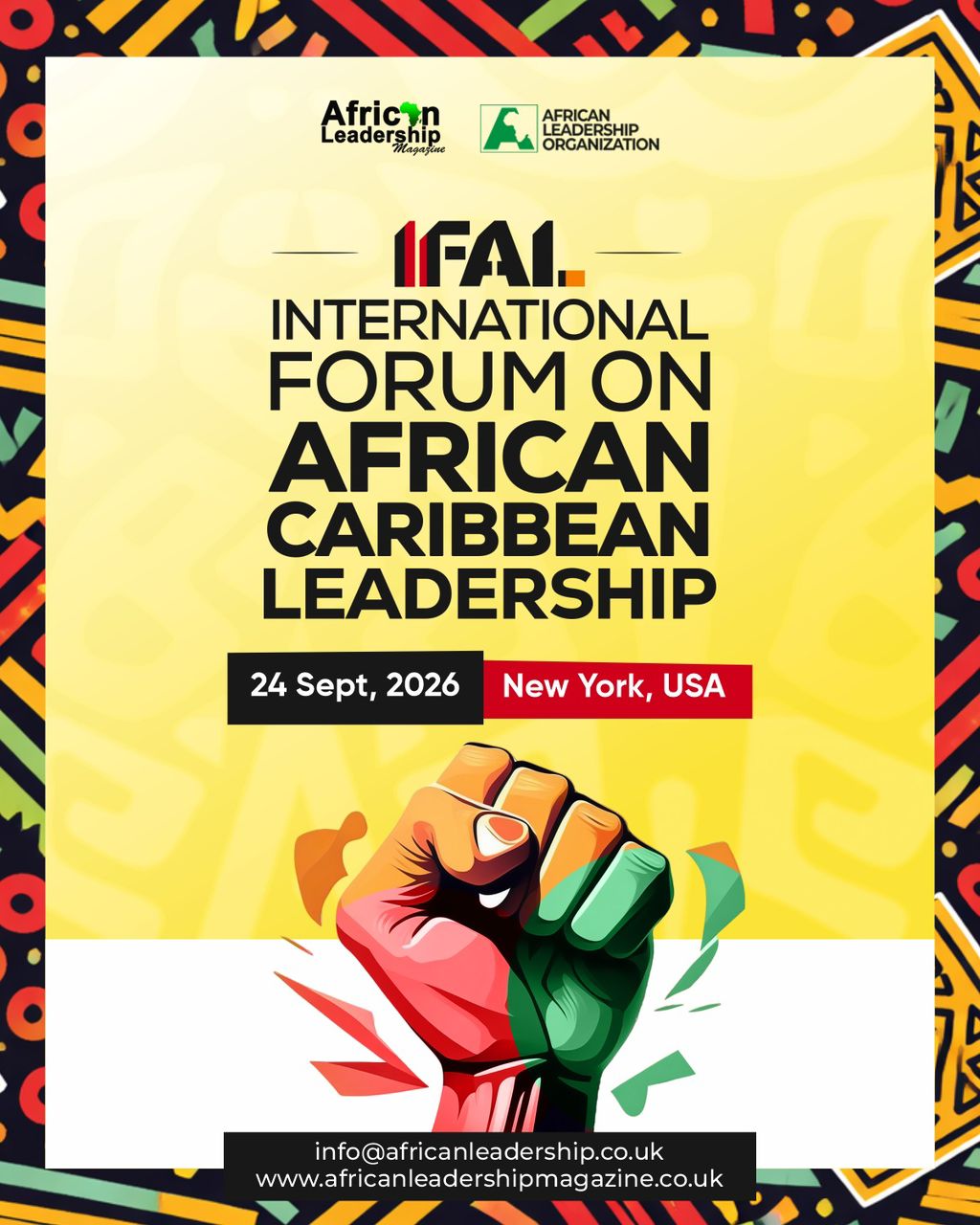 IFAL 2026 in New York: Advancing Afro-Caribbean Alliance and Global South Cooperation